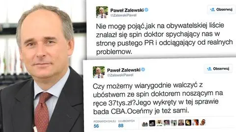 Zalewski o Kamińskim. Polityk PO krytykuje listy wyborcze partii