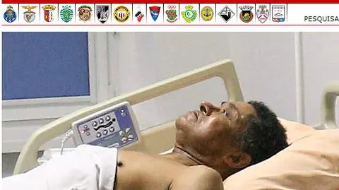 Eusebio obejrzy mecz 
w poznańskim szpitalu