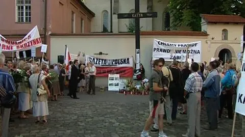 Pochód w Krakowie