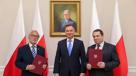 Akty nominacji wręczył prezydent Andrzej Duda