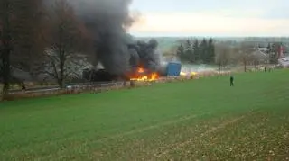 Kierowca jednego z tirów zginął na miejscu