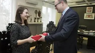 Najlepsza zagraniczna studentka odebrała wyróżnienie od prezydenta Gdańska