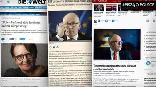 Timmermans po wizycie w Polsce