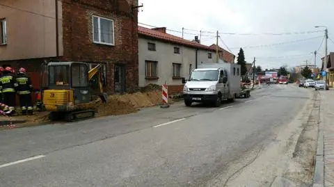 Ogrodzieniec: uszkodzony gazociąg. Ewakuowano szkołę i przedszkole