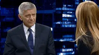 Marek Belka był gościem "Kropki nad i" 