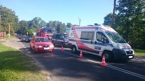 Kolizja w Steknicy
