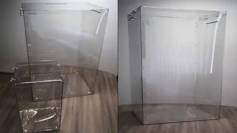 Przezroczyste urny. PKW pokazała wzór