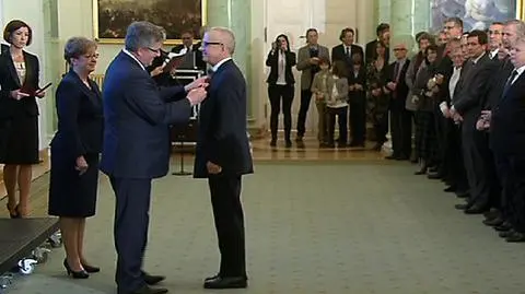 Odznaczenia wręczył prezydent Bronisław Komorowski