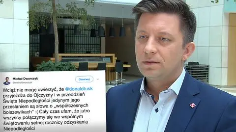 Politycy komentują słowa Donalda Tuska