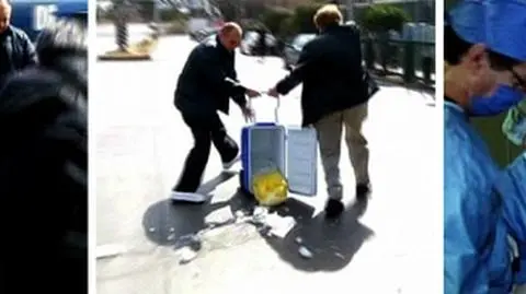 Serce wypadło na ulicę. 
Przeszczep się powiódł