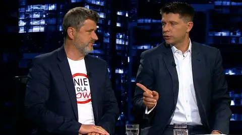 Ryszard Petru i Janusz Palikot w "Kropce nad i"