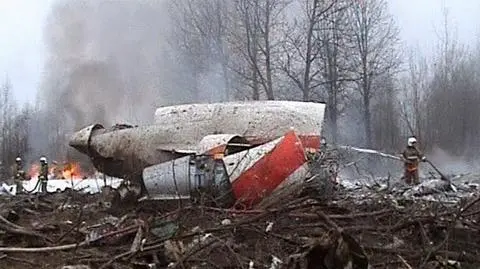 Miejsce katastrofy Tu-154