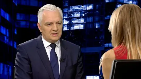 Jarosław Gowin gościem "Kropki nad i" w TVN24