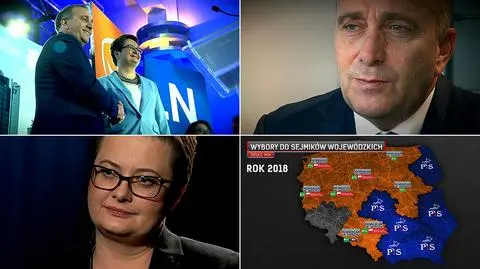 Niejasna przyszłość Koalicji Obywatelskiej. Fragment programu "Czarno na Białym" TVN24