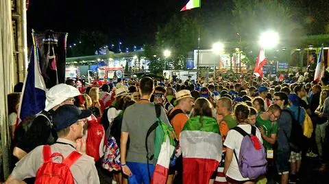 Pielgrzymi mieli problemy z powrotem