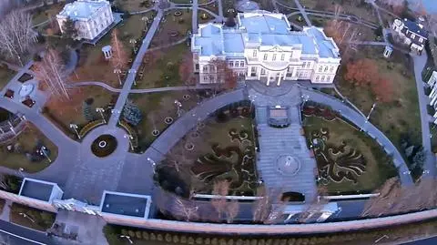 Posiadłość Poroszenki w wiosce Kozyn pod Kijowem