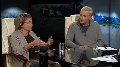 Jacek Poniedziałek i Izabella Cywińska w Tak jest
