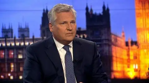 Aleksander Kwaśniewski był gościem "Faktów po Faktach"