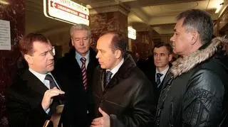 Bortnikow (w środku) mógł bezpiecznie pojechać do Waszyngtonu