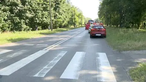 Sosnowiec: Motocyklista zabił pieszą. Schodziła z pasów z dziećmi
