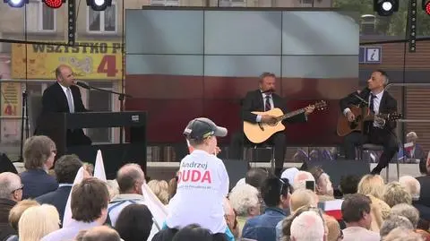 Wiec Andrzeja Dudy