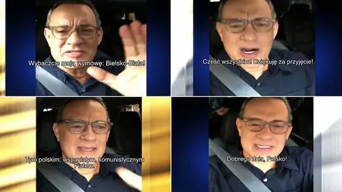 Tom Hanks nie może doczekać się białego "malucha"