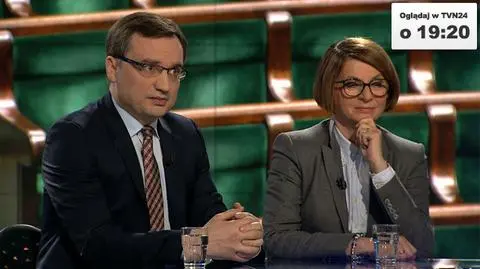 Gośćmi programu będą Zbigniew Ziobro i Julia Pitera