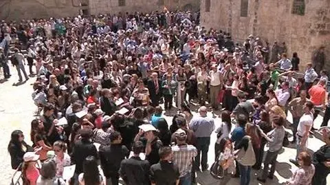 Poszli śladami stóp Chrystusa