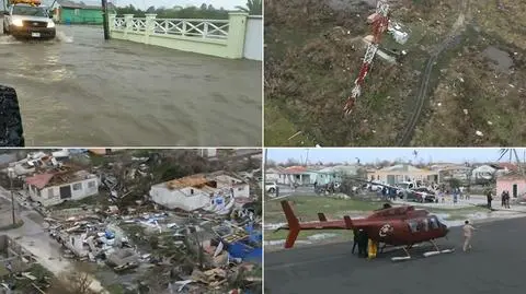Huragan Irma. Zniszczenia na Barbudzie