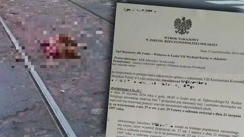 Tramwaj przejechał psa i pojechał dalej. Motorniczy ma zapłacić grzywnę