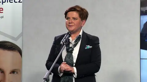 Szydło prezentuje nowy spot Dudy