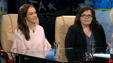 Maria Rotkiel i Agnieszka Grzybek w Tak Jest