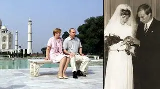 Władimir Putin z małżonką