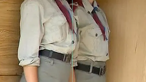 Molestował na biwakach?