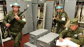 Rosyjskie siły pokojowe ruszają na ćwiczenia