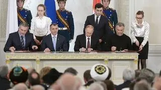 Formalnie przyłączenie do Rosji poparło niemal 100 procent mieszkańców Krymu