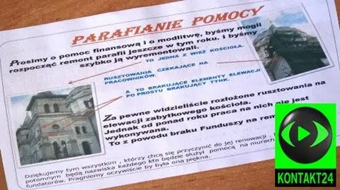 Oszuści proszą o modlitwę i pomoc