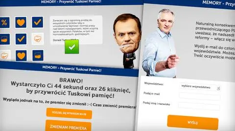 "Czas zmienić premiera". Gowin zachęca do gry w memory, by przywrócić pamięć Tuskowi
