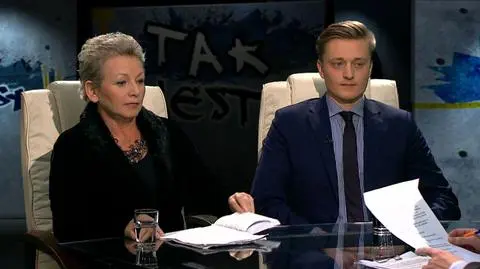 prof. Monika Płatek i Bartosz Lewandowski w Tak Jest