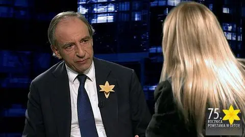 Władysław Teofil Bartoszewski był gościem w "Kropce nad i"
