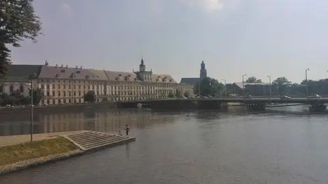 WOPR ostrzega przed kąpielą w Odrze