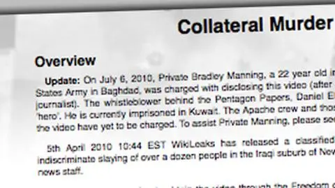 Tajne depesze znikają 
z Wikileaks