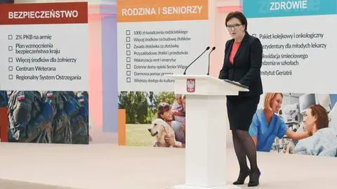 Premier Ewa Kopacz podsumowała rok rządów