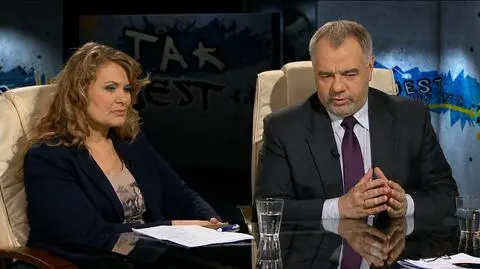 Katarzyna Piekarska i Jacek Sasin w TAK JEST