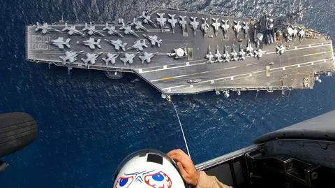 Szczyt NATO w Warszawie. Lotniskowce US Navy na Morzu Śródziemnym