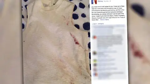 Zamachy w Paryżu. Młoda kobieta udawała martwą, leżąc wśród ciał