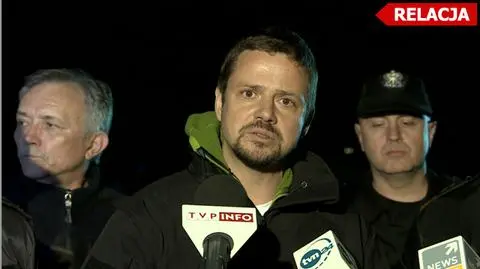 Minister na konferencji prasowej zapewnił, że sytuacja w Sandomierzu jest pod kontrolą