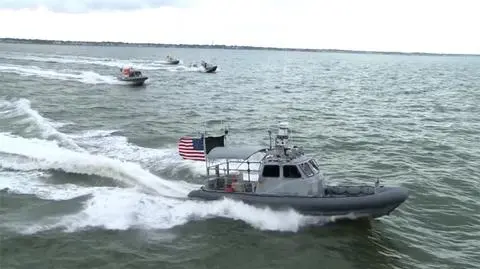 Rój łodzi-dronów US Navy