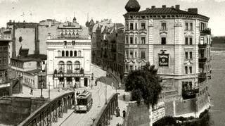Most Chwaliszewski na starej pocztówce Poznania