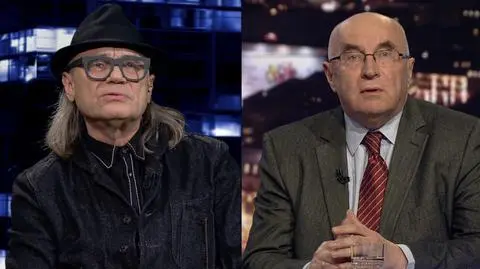 Kamil Sipowicz i Marian Piłka w "Kropce nad i"